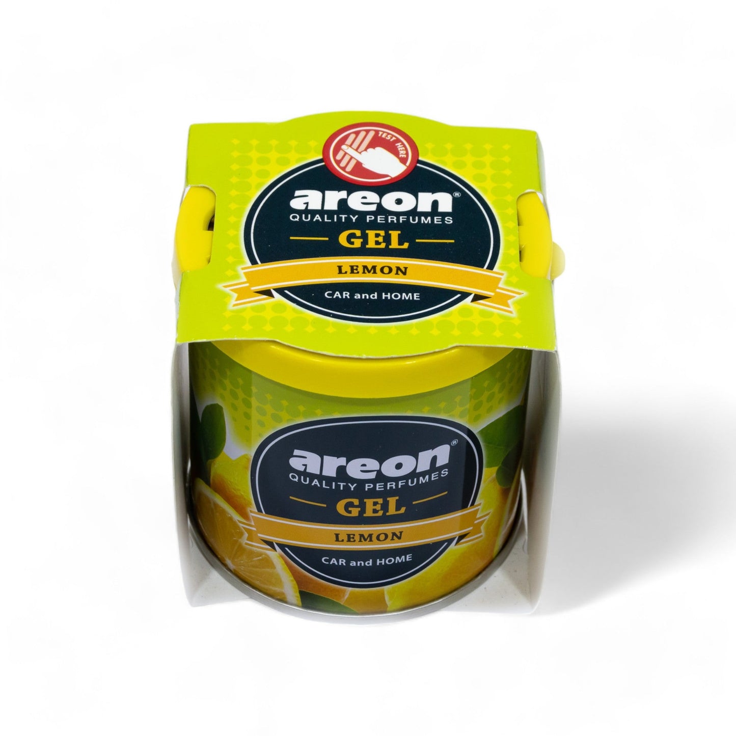 Areon Lemon Gel Car Freshener - TurboCars