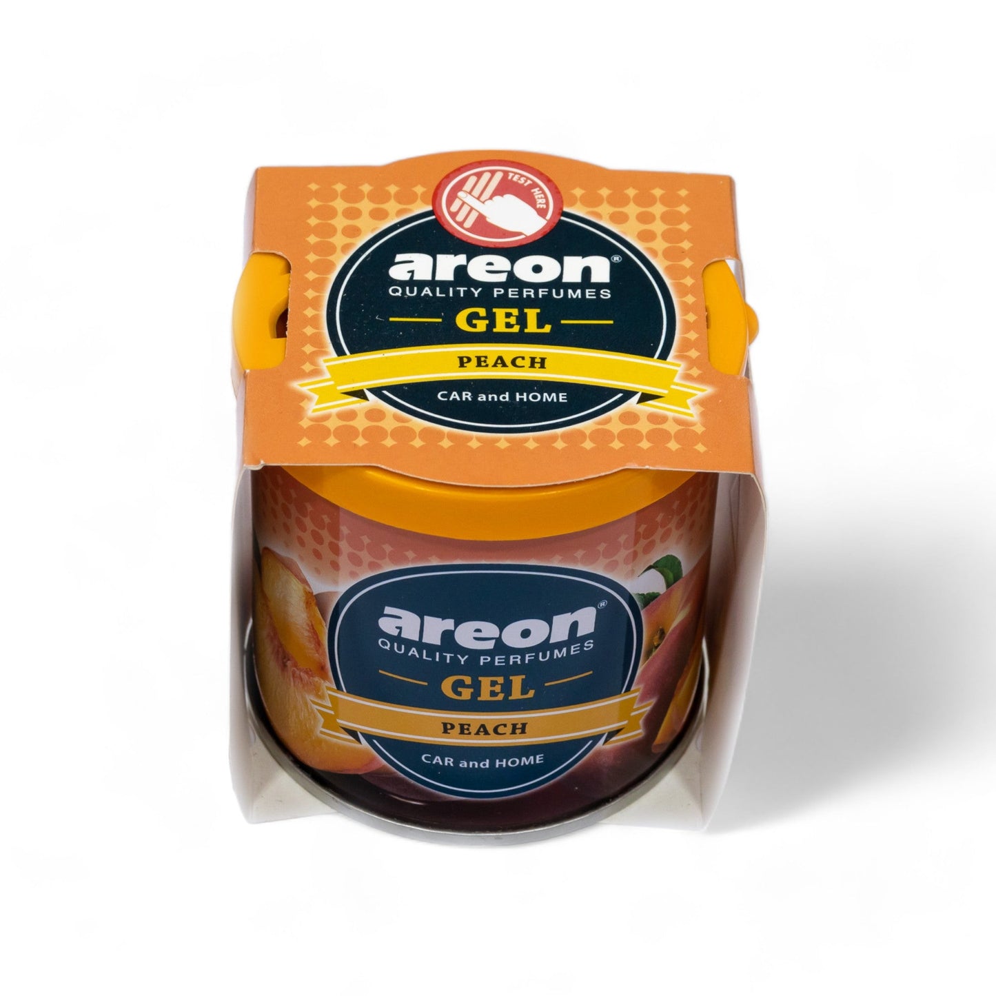 Areon Peach Gel Car Freshener - TurboCars