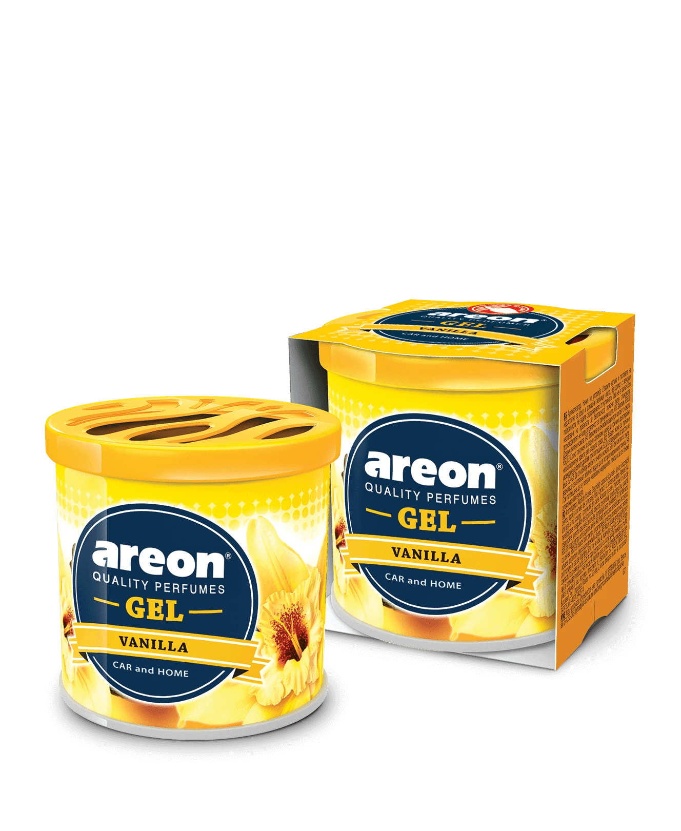 Areon Vanilla Gel Car Freshener - TurboCars