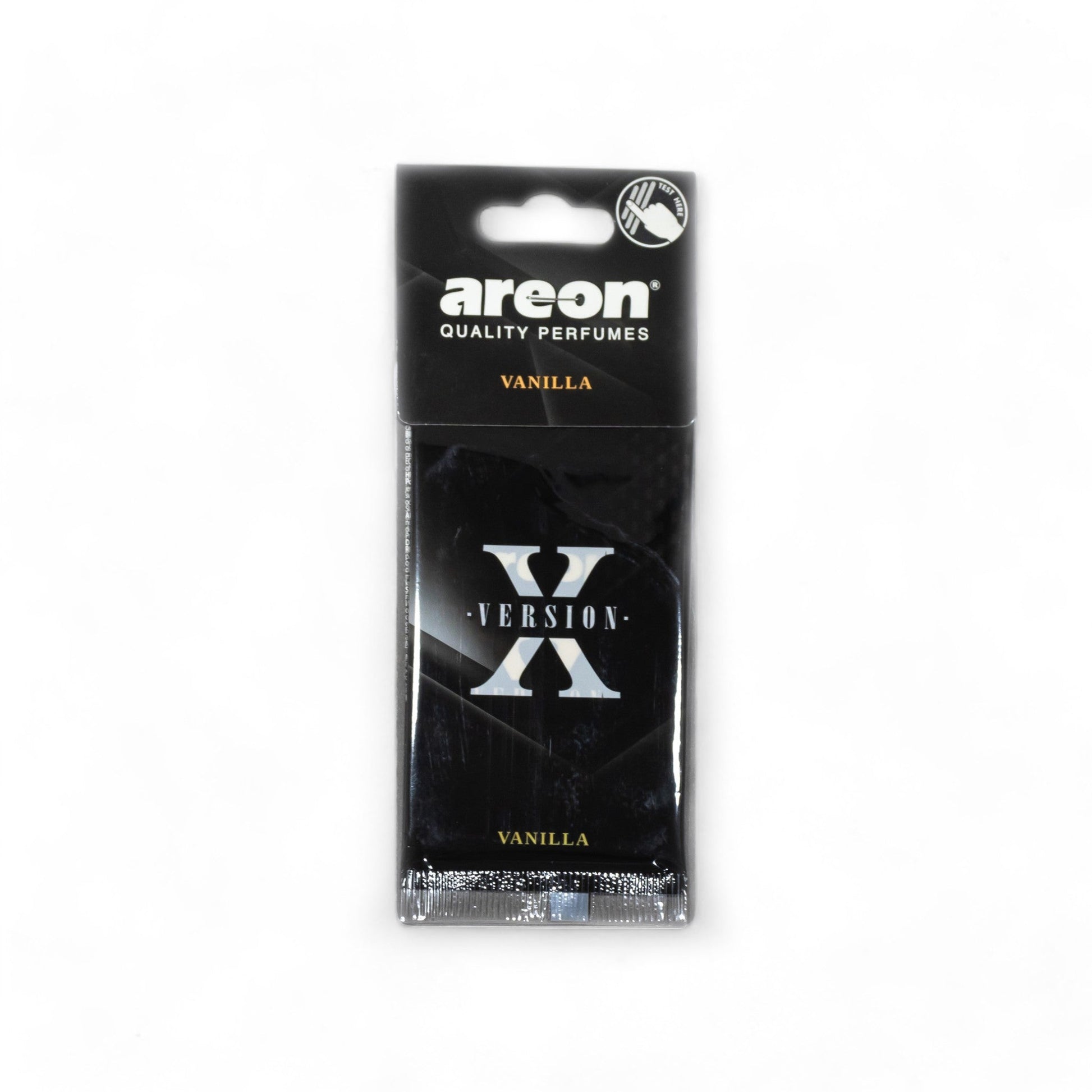 Areon X Version Hanging Car Freshener - Vanilla - TurboCars