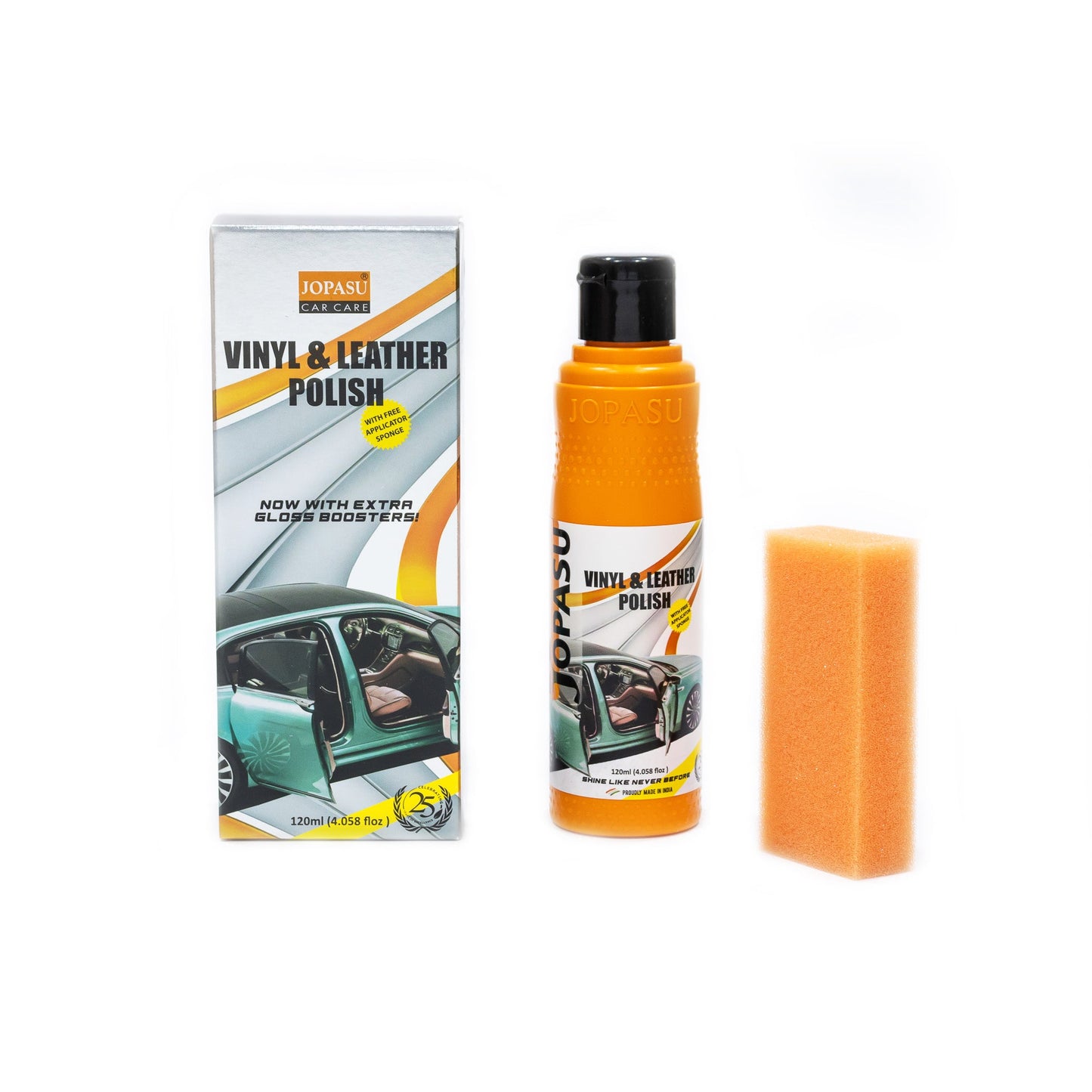 Jopasu Vinyl and Leather Polish 120ml - TurboCars