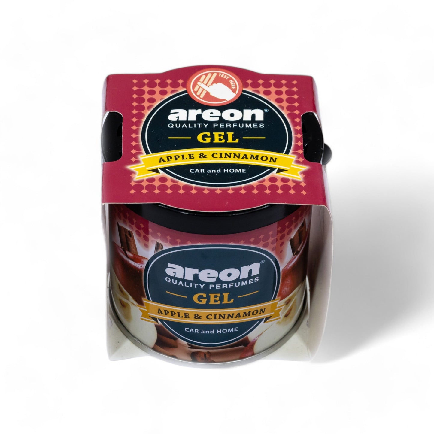 Areon Apple & Cinnamon Gel Car Freshener - TurboCars