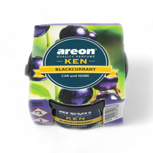 Areon Ken Gel Can 35g Car Freshener - Blackcurrant - TurboCars