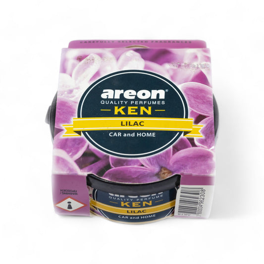 Areon Ken Gel Can 35g Car Freshener - Lilac - TurboCars