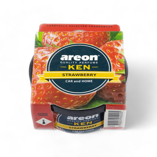 Areon Ken Gel Can 35g Car Freshener - Strawberry - TurboCars