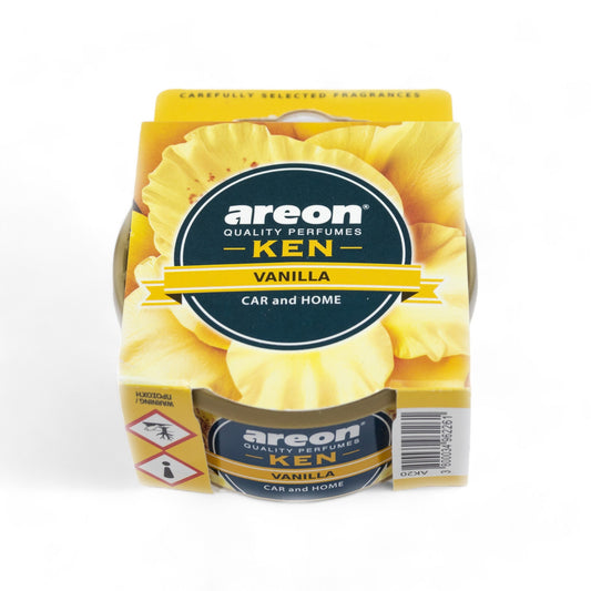 Areon Ken Gel Can 35g Car Freshener - Vanilla - TurboCars