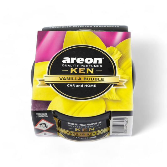 Areon Ken Gel Can 35g Car Freshener - Vanilla Bubble - TurboCars