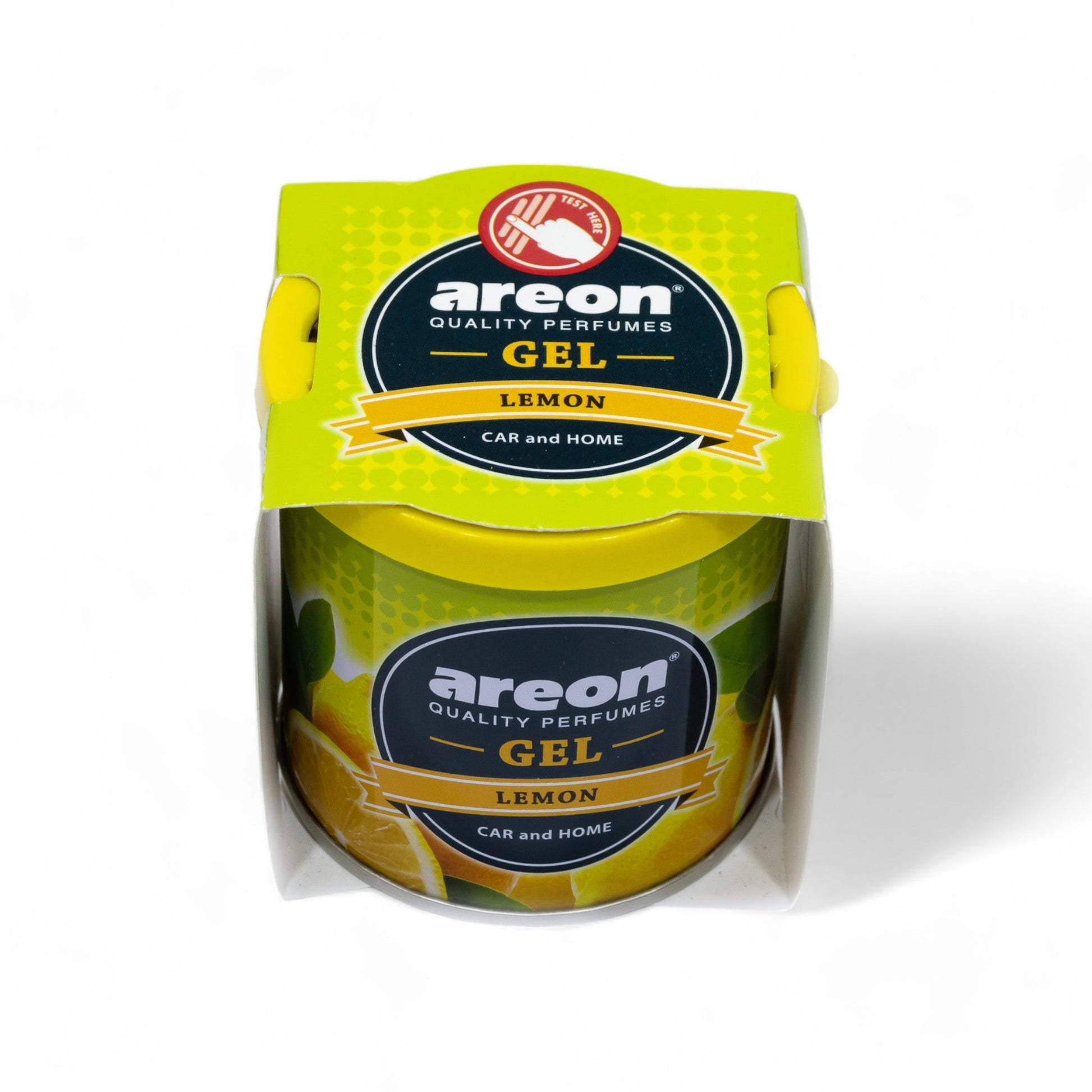 Areon Lemon Gel Car Freshener - TurboCars
