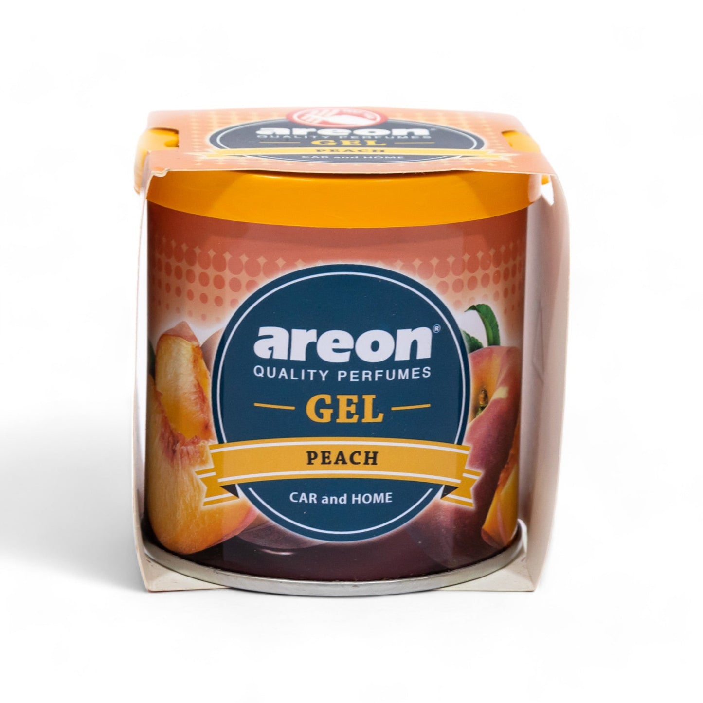Areon Peach Gel Car Freshener - TurboCars