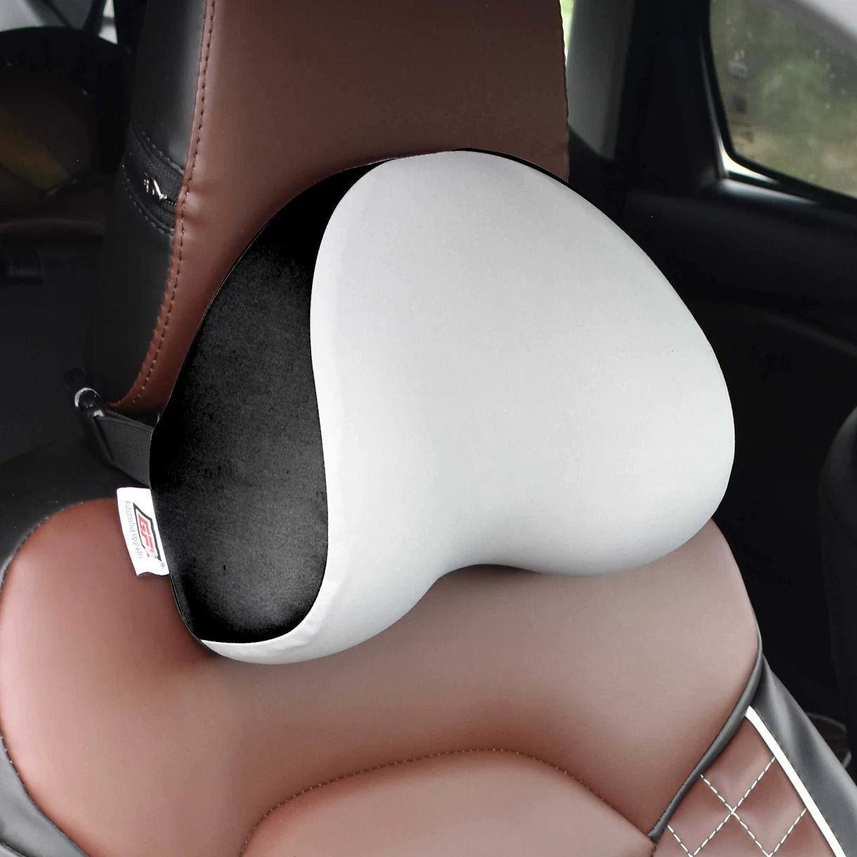 GFX Dazzling Neck Cushion - Grey Black (Set of 2 Pieces) - TurboCars