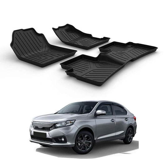 Honda Amaze 2018 GFX Life Long Car Floor Mat - TurboCars