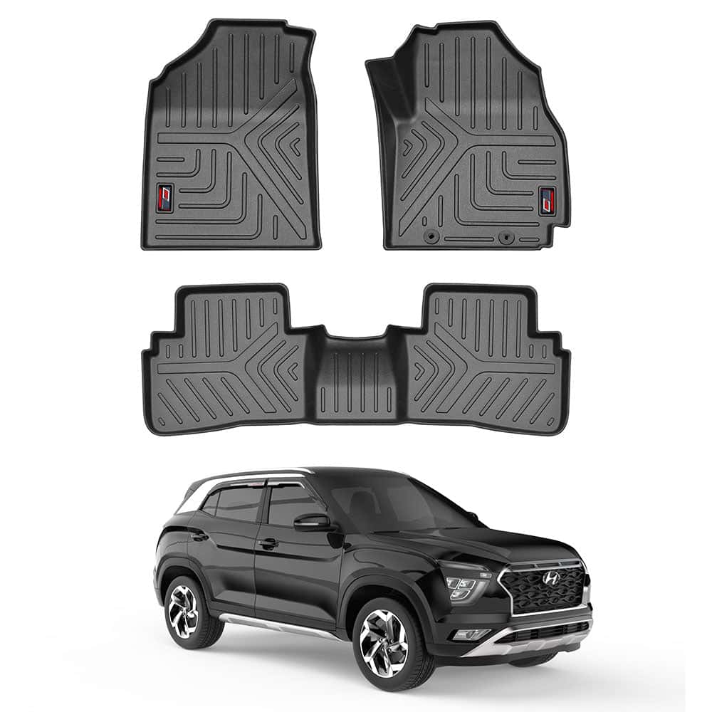 Hyundai Creta 2020 - 2023 GFX Life Long Car Floor Mat - TurboCars