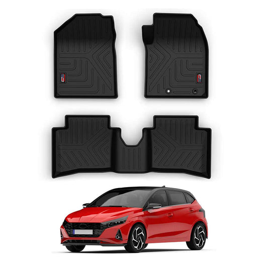 Hyundai i - 20 (2020 Onwards) GFX Life Long Car Floor Mat - TurboCars