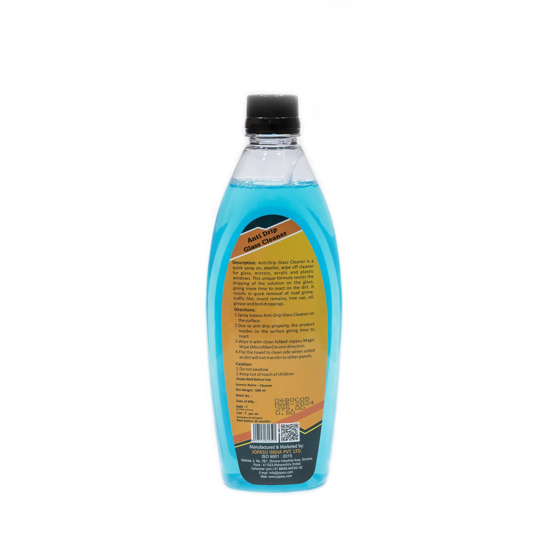 Jopasu Anti - Drip Glass Cleaner 500ml - TurboCars