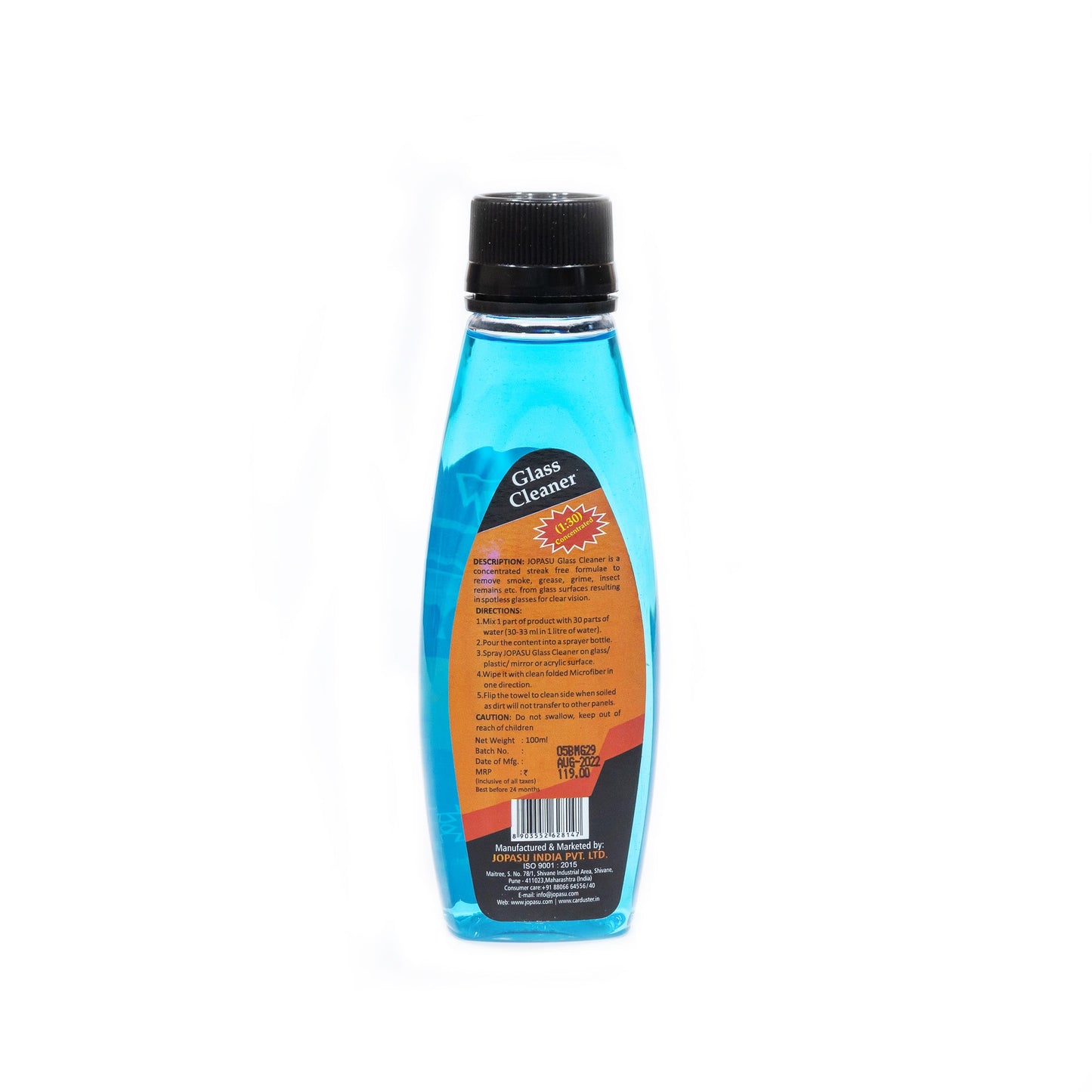 Jopasu Glass Cleaner 100ml - TurboCars
