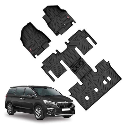 Kia Carnival GFX Life Long Car Floor Mat - TurboCars