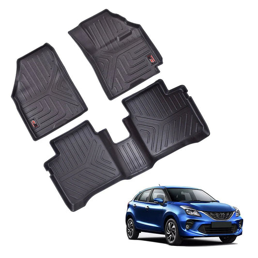 Maruti Suzuki Baleno (2015 Onwards) GFX Life Long Car Floor Mat - TurboCars