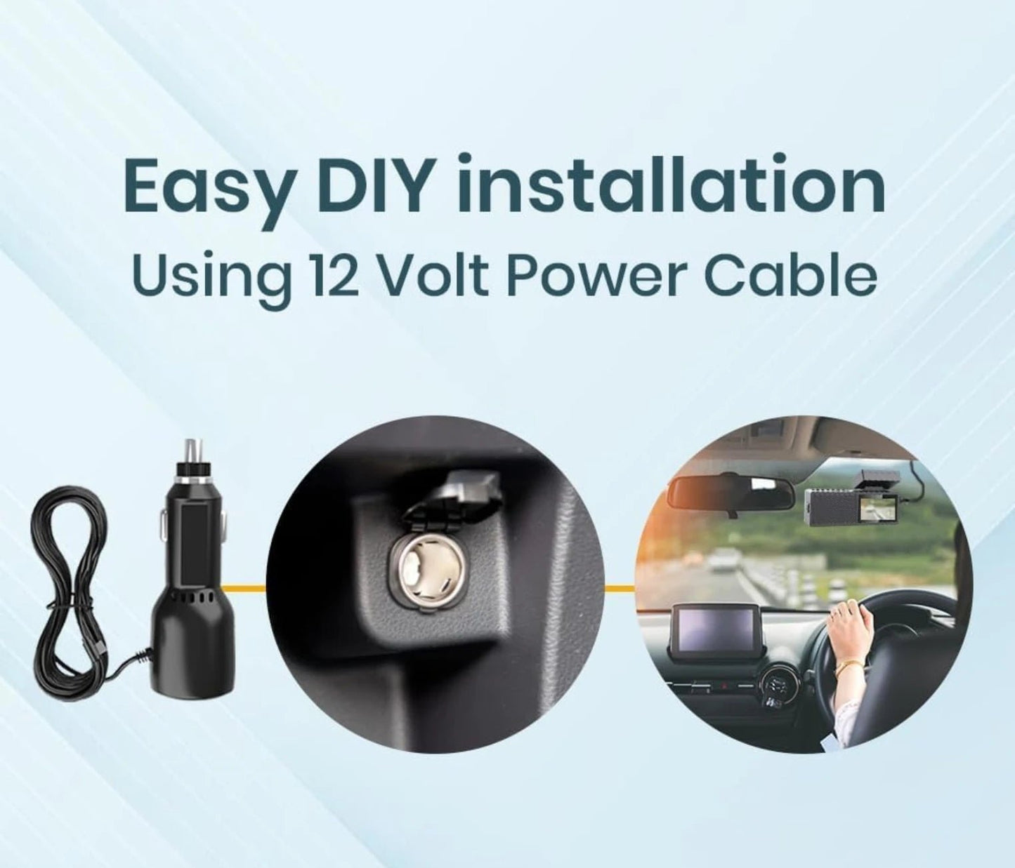 STELLAR DRIVE SD-01™ 2K QHD Smart Dashcam with Wi-Fi App Connectivity | Without Hardwire in the Box - TurboCars