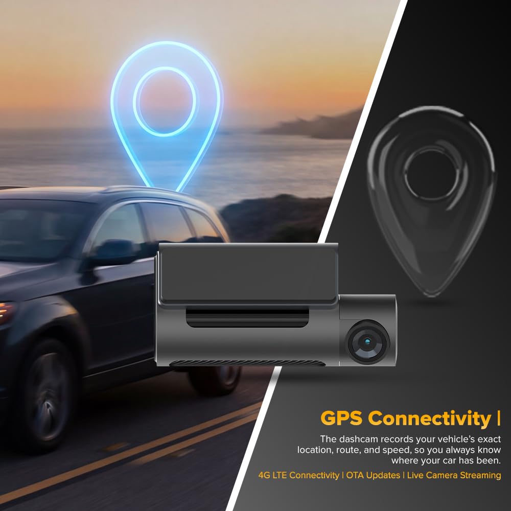 STELLAR DRIVE SD - 4G LIVE ULTRA™ 4G LTE Smart Dashcam with Live Tracking & Remote Surveillance | Hardwire in the Box - TurboCars