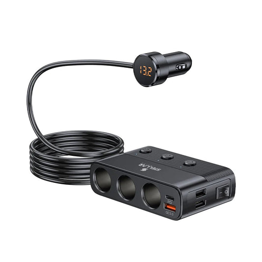 STELLAR DRIVE XC - 28™ 127W 7 - in - 1 Fast Car Charger & Power Hub for Cars, SUVs & Trucks - TurboCars